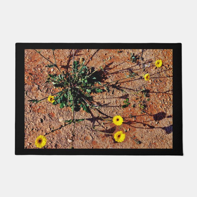 woestijnbloemen deurmat (Voorkant)