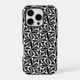 Woestijnbloemen in grijs iPhone 16 pro hoesje