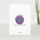 Woestijnbloemen Kaart (Achterkant)