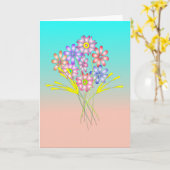 Woestijnbloemen Kaart (Gele Bloem)