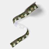 Woestijnbloemen Satin Ribbon Satijnen Lint (Achterkant)