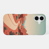 Woestijnbocht iPhone 16 Hoesje (Achterkant horizontaal)