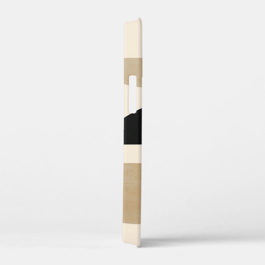 Woestijnbogen: compositie in zwart en beige Case-Mate iPhone case (Achterkant / Rechts)