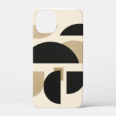 Woestijnbogen: compositie in zwart en beige Case-Mate iPhone case (Achterkant)