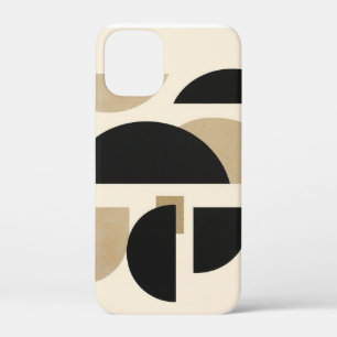 Woestijnbogen: compositie in zwart en beige Case-Mate iPhone case