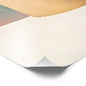 Woestijnbogen – Moderne Abstracte architectuur Foto Afdruk (Hoek)