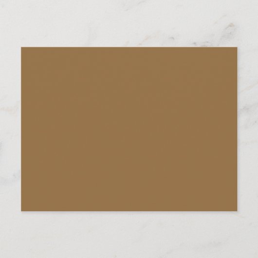 Woestijnbruin Briefkaart (Voorkant)