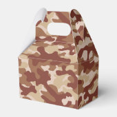 Woestijnbruine Camo Bedankdoosjes (Achterkant)
