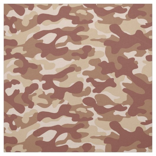 Woestijnbruine camouflage stof (Swatch)