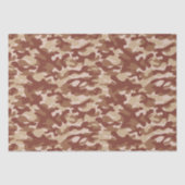 Woestijnbruine camouflage tissuepapier (Voorkant)