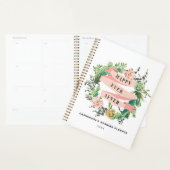 Woestijncactus Bloom | Gelukkig ooit na bruiloft Planner (Display)