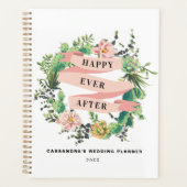 Woestijncactus Bloom | Gelukkig ooit na bruiloft Planner (Voorkant)