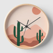 Woestijncactus boho art (Voorkant)