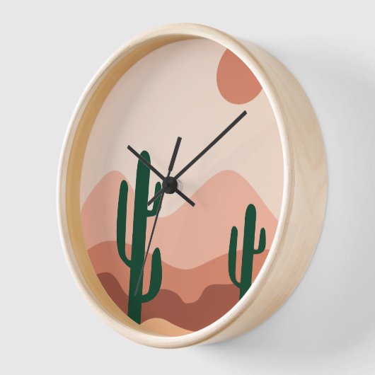 Woestijncactus boho art (Hoek)