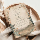 Woestijncactus Boho Wedding Kaart