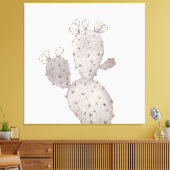 Woestijncactus Canvas Afdruk (Insitu (Woonkamer))