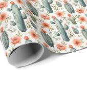 Woestijncactus inpakpapier (Rol Hoek)