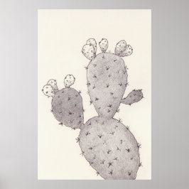 Woestijncactus Poster