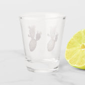 Woestijncactus Shot Glas (Achterkant)