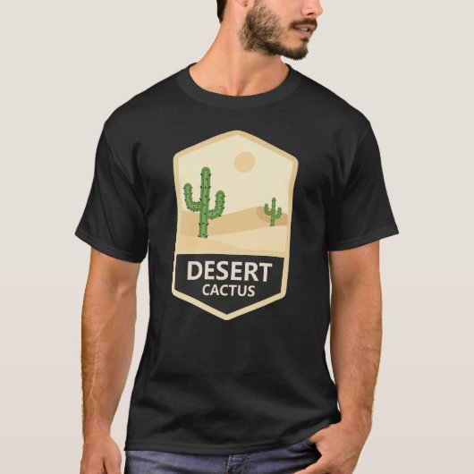 Woestijncactus T-shirt (Voorkant)