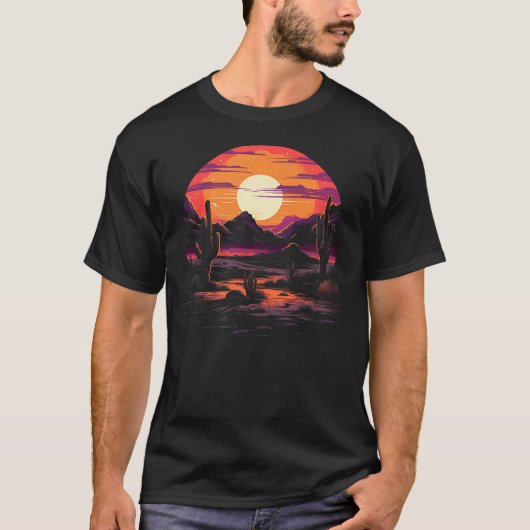 Woestijncactus T-shirt (Voorkant)