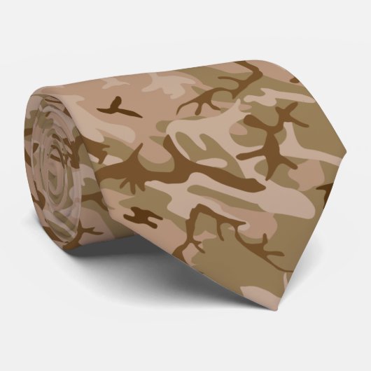 woestijnCamo Stropdas (Opgerold)