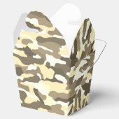 Woestijncamouflage Bedankdoosjes (Geopend)