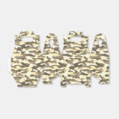 Woestijncamouflage Bedankdoosjes (Uitgevouwen)