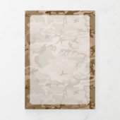 Woestijncamouflage, bruine camouflage, militair, l drieluik kaart (Cover)