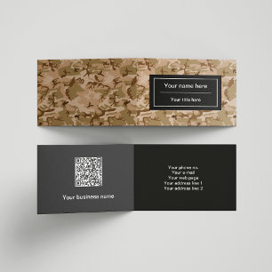 Woestijncamouflage, bruine camouflage, militair, l visitekaartje