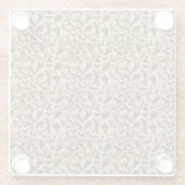 Woestijncamouflage glazen onderzetter (Achterkant)