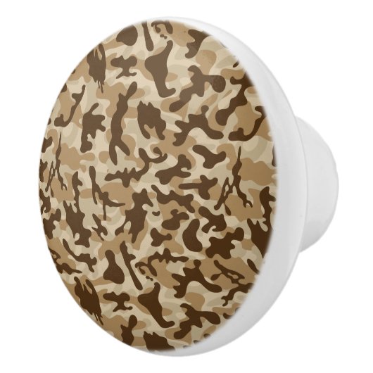 Woestijncamouflage keramische knop (Rechts)