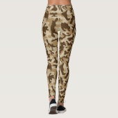 Woestijncamouflage  leggings (Achterkant)
