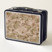 Woestijncamouflage met kiezels, militair, leger (Achterkant)