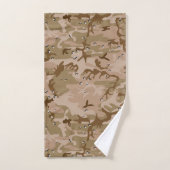 Woestijncamouflage met kiezels, militair, leger bad handdoek (Handdoek)