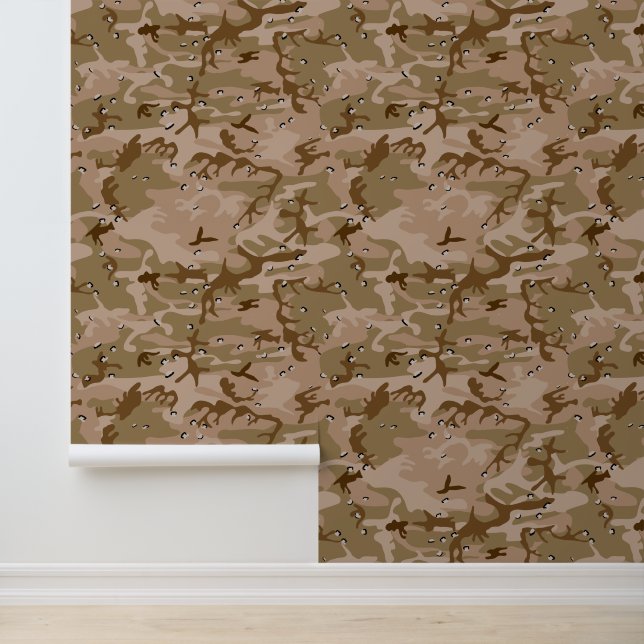 Woestijncamouflage met kiezels, militair, leger behang (Applicatie)