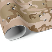 Woestijncamouflage met kiezels, militair, leger cadeaupapier (Rol Hoek)