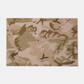 Woestijncamouflage met kiezels, militair, leger deurmat (Voorkant)