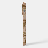 Woestijncamouflage met kiezels, militair, leger iPhone hoesje (Linkerkant)