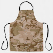 Woestijncamouflage met kiezels, militair, leger schort (Voorkant)