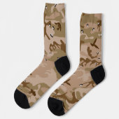 Woestijncamouflage met kiezels, militair, leger sokken (Links)