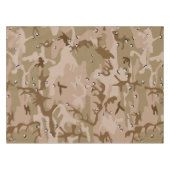 Woestijncamouflage met kiezels, militair, leger tafelkleed (Voorkant (Horizontaal))