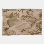 Woestijncamouflage met kiezels, militair, leger theedoek (Horizontaal)