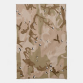 Woestijncamouflage met kiezels, militair, leger theedoek (Verticaal)