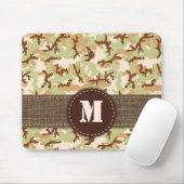 Woestijncamouflage Muismat (Met muis)