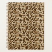 Woestijncamouflage Notitieboekje Planner (Voorkant)