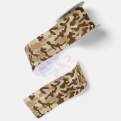 Woestijncamouflage Satijnen Lint (Achterkant)