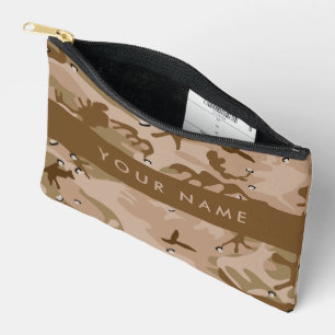 Woestijncamouflagekiezels, jouw naam, Personalisee Etui