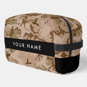 Woestijncamouflagekiezels, Uw naam, Personaliseer Toilettasje