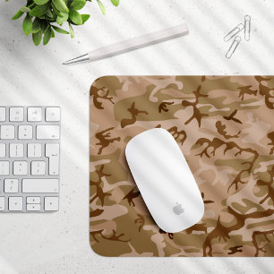 Woestijncamouflagepatroon, militair patroon, leger muismat
